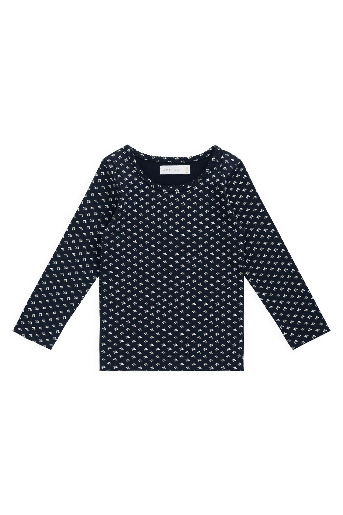 Long Sleeve Top | Lisa Petite Indigo