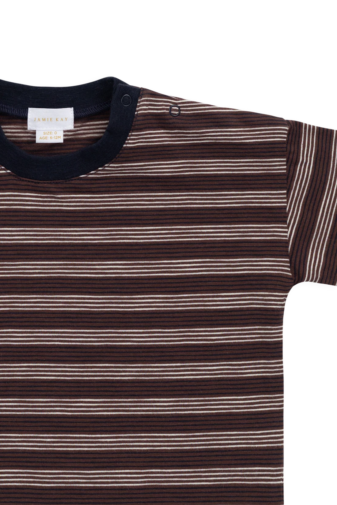 Slub Cotton Iver Tee | Regal Stripe
