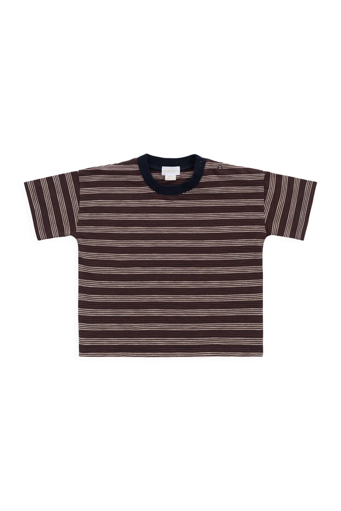 Slub Cotton Iver Tee | Regal Stripe