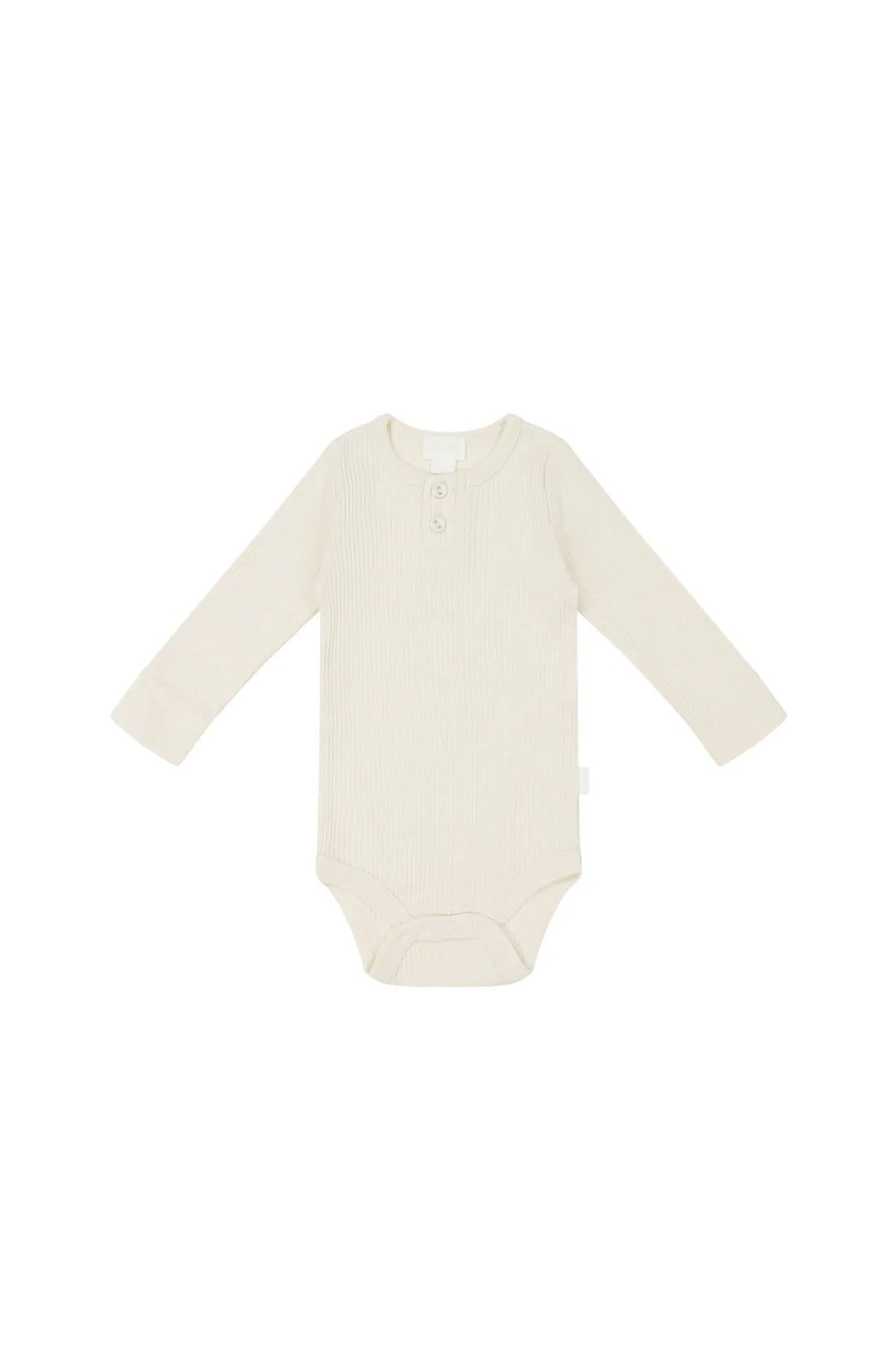 Modal Long Sleeve Bodysuit | Parchment