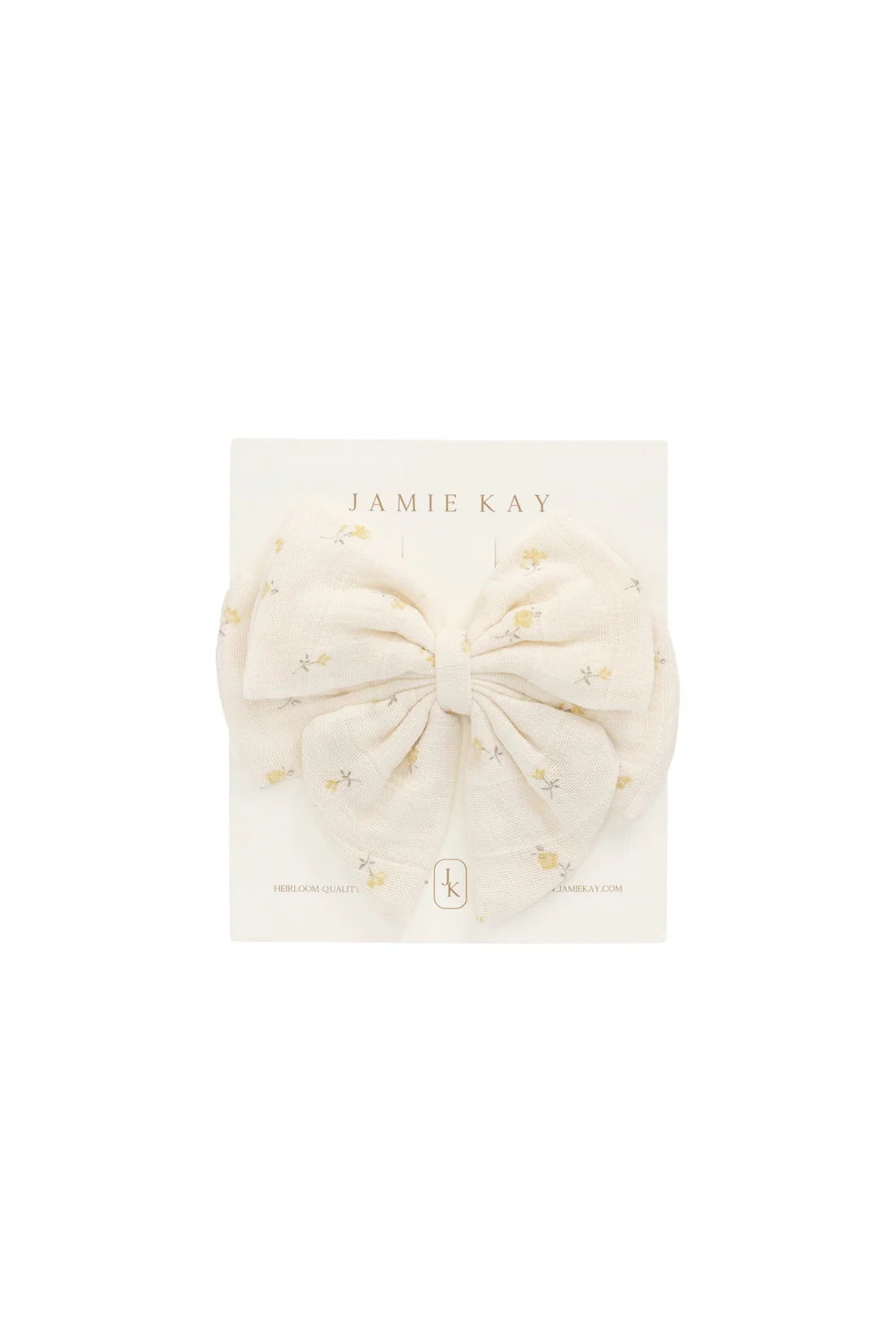 Muslin Annalise Bow | Vintage Ditsy