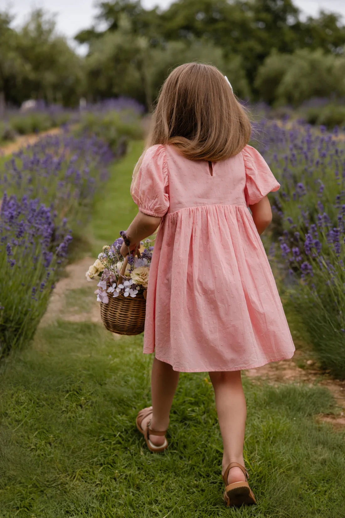 Frannie Dress | Swiss Pink