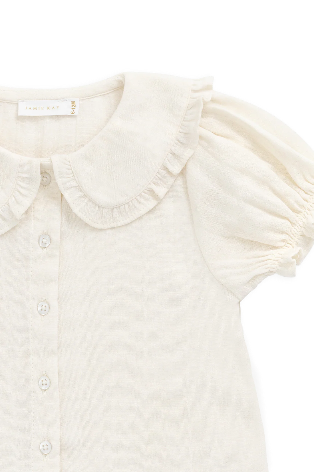 Muslin Bowie Blouse | Parchment