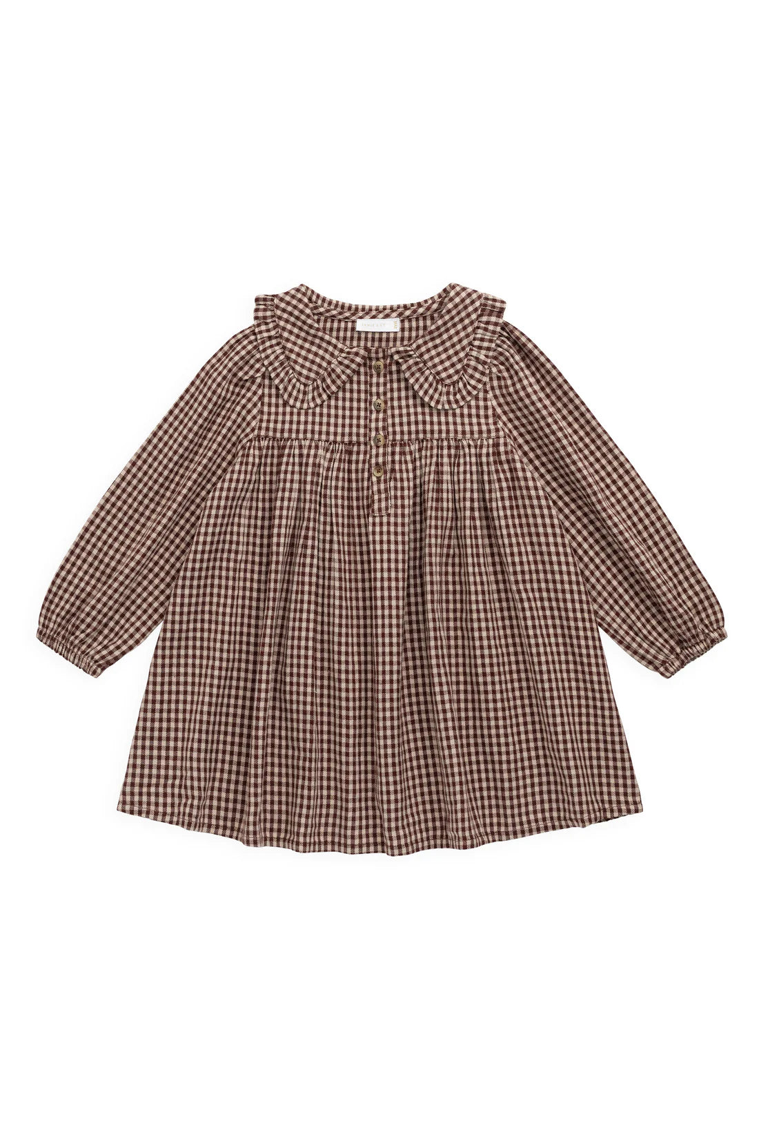 Ira Dress | Cinnamon Gingham
