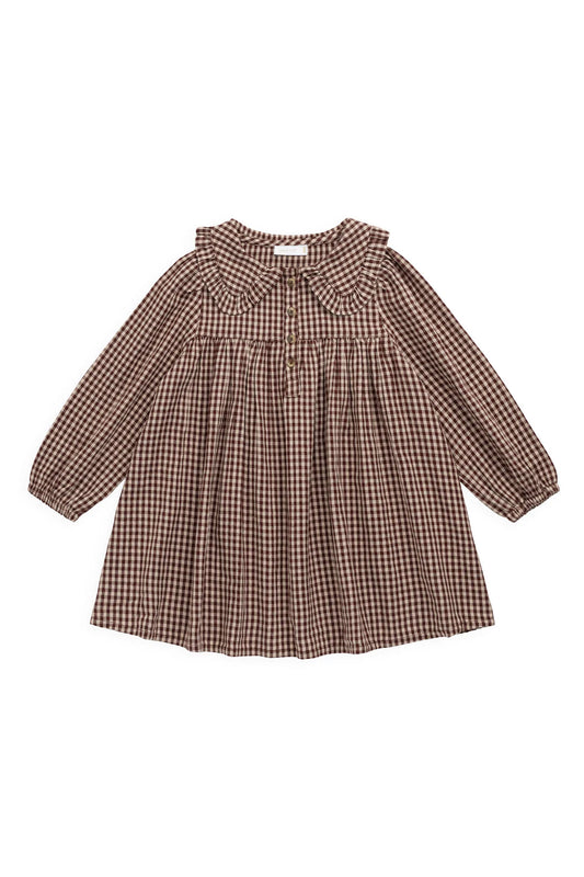 Ira Dress | Cinnamon Gingham