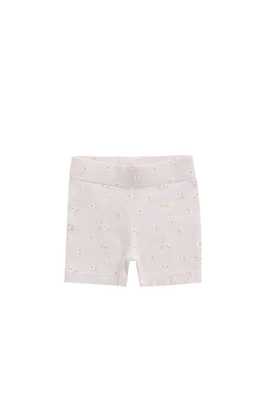 Everyday Bike Short | Simple Flowers Lilac