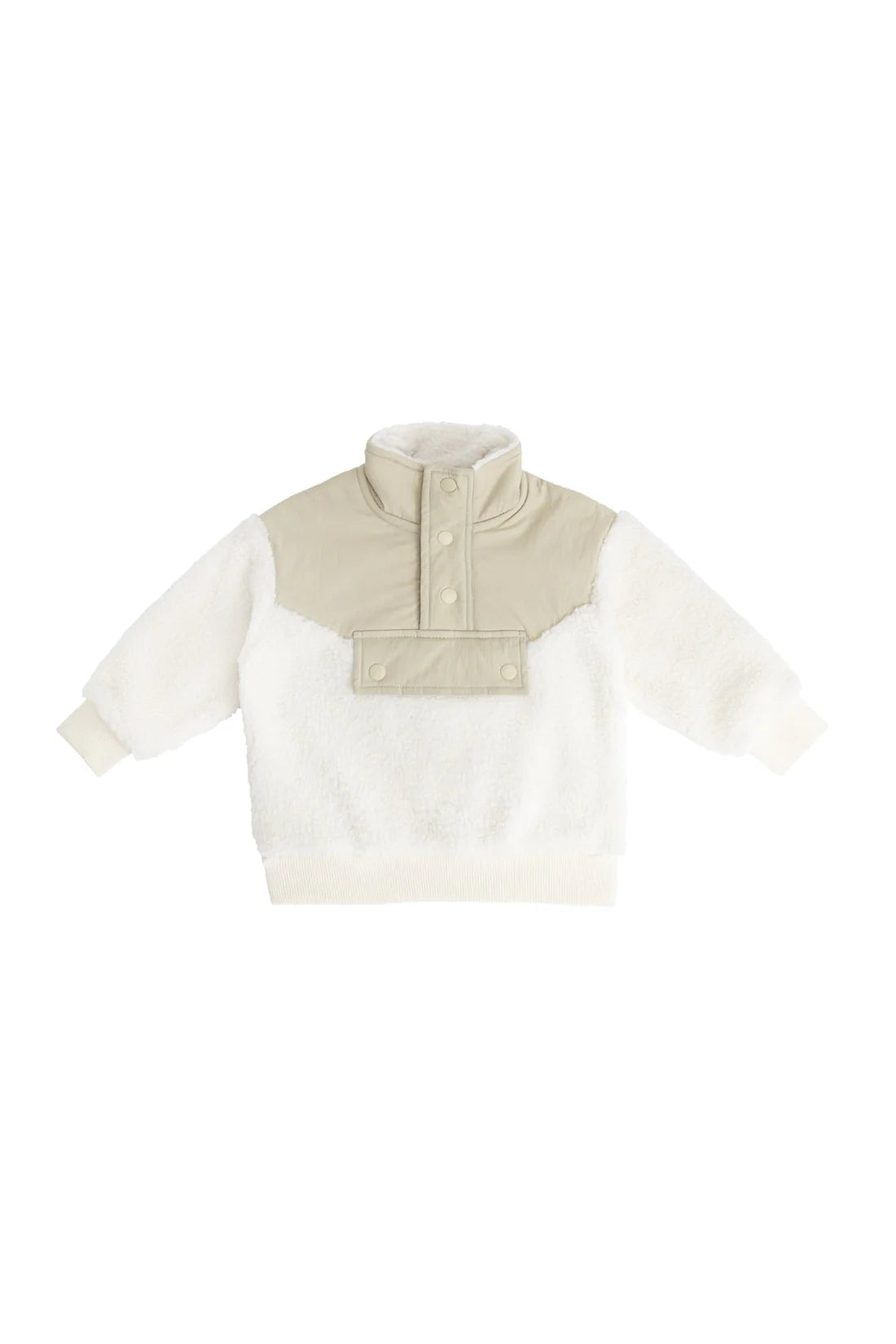 Mackenzie Sherpa Top | Natural Sandy