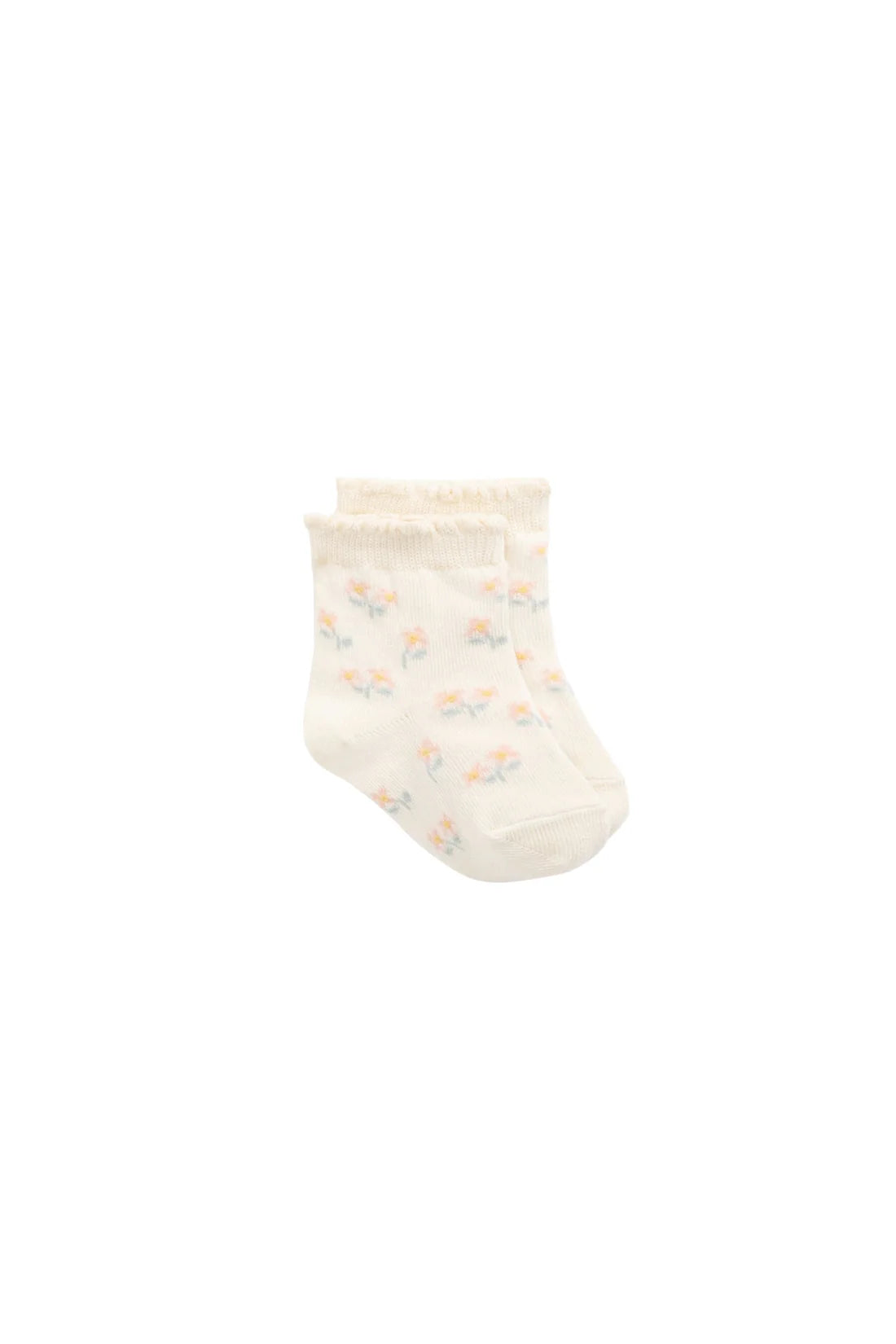 Meadow Jacquard Sock | Larissa Milk