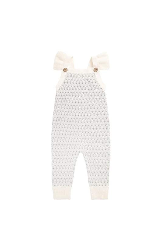 Savannah Jacquard Onepiece | Sheer Pink