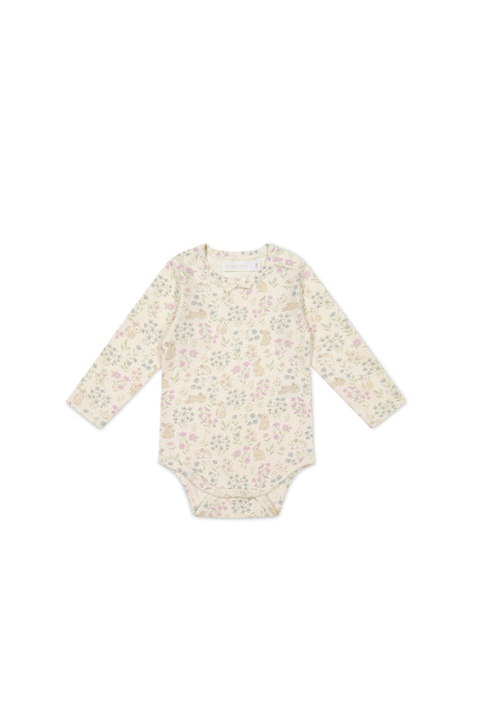 Organic Cotton Long Sleeve Bodysuit | Penny's Egg Hunt