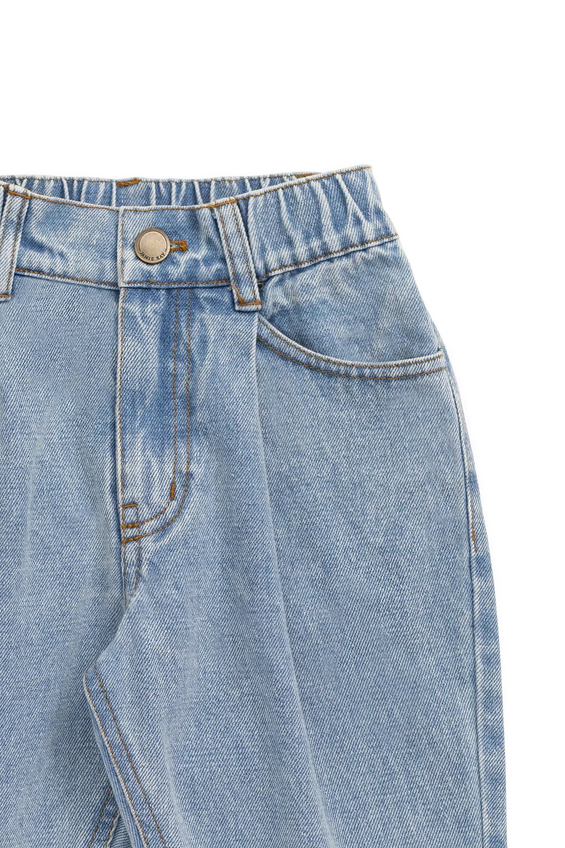 Rueben Wide Leg Pant | Light Wash