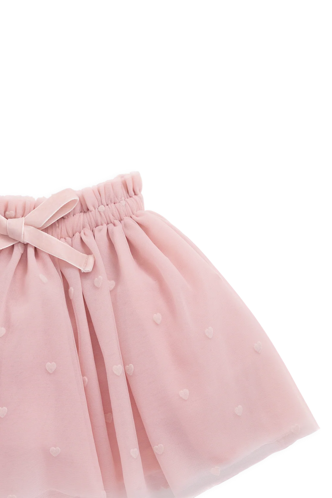 Lottie Skirt | Petite Heart Carnation