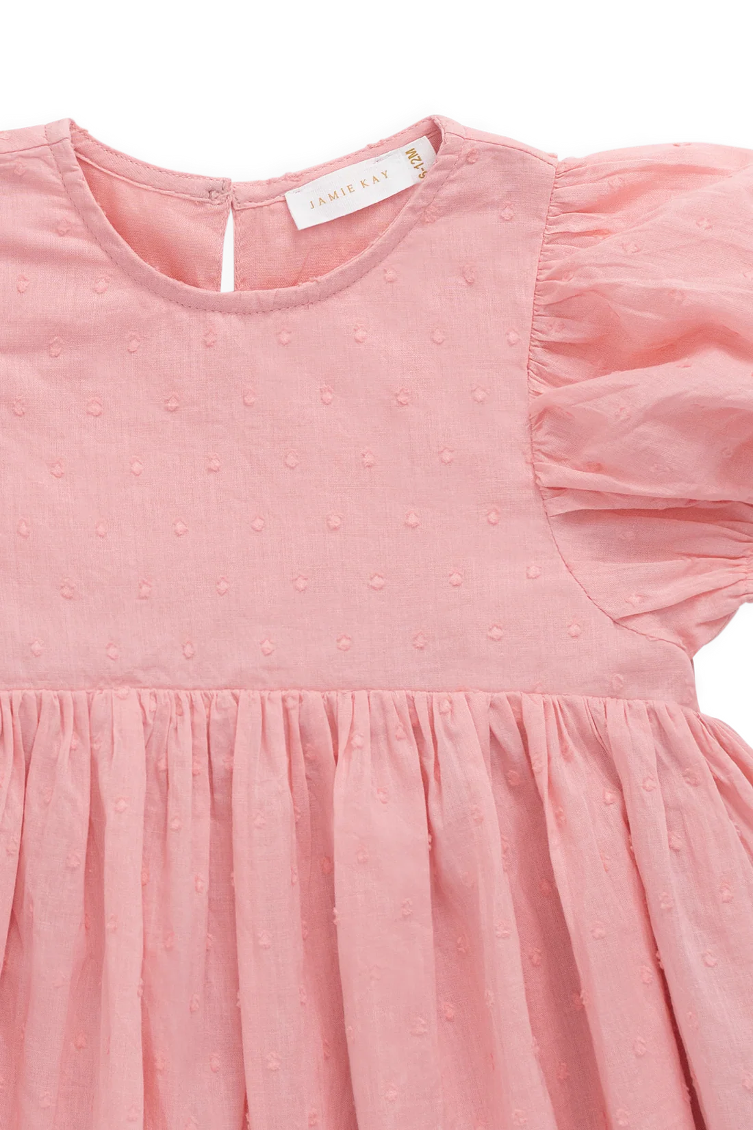 Frannie Dress | Swiss Pink