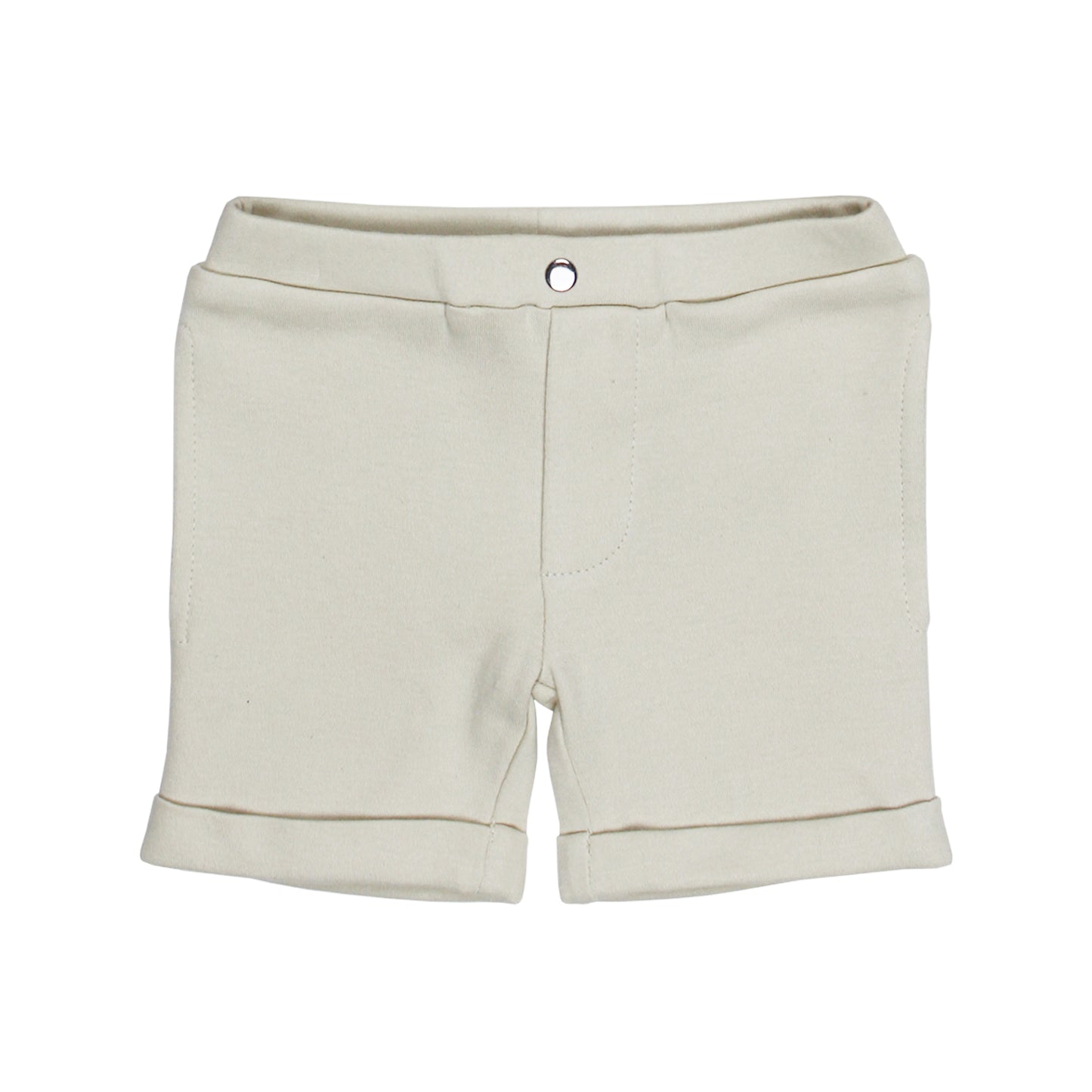 Cuffed Shorts | Stone