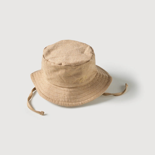 Organic Bucket Hat | Almond Melange