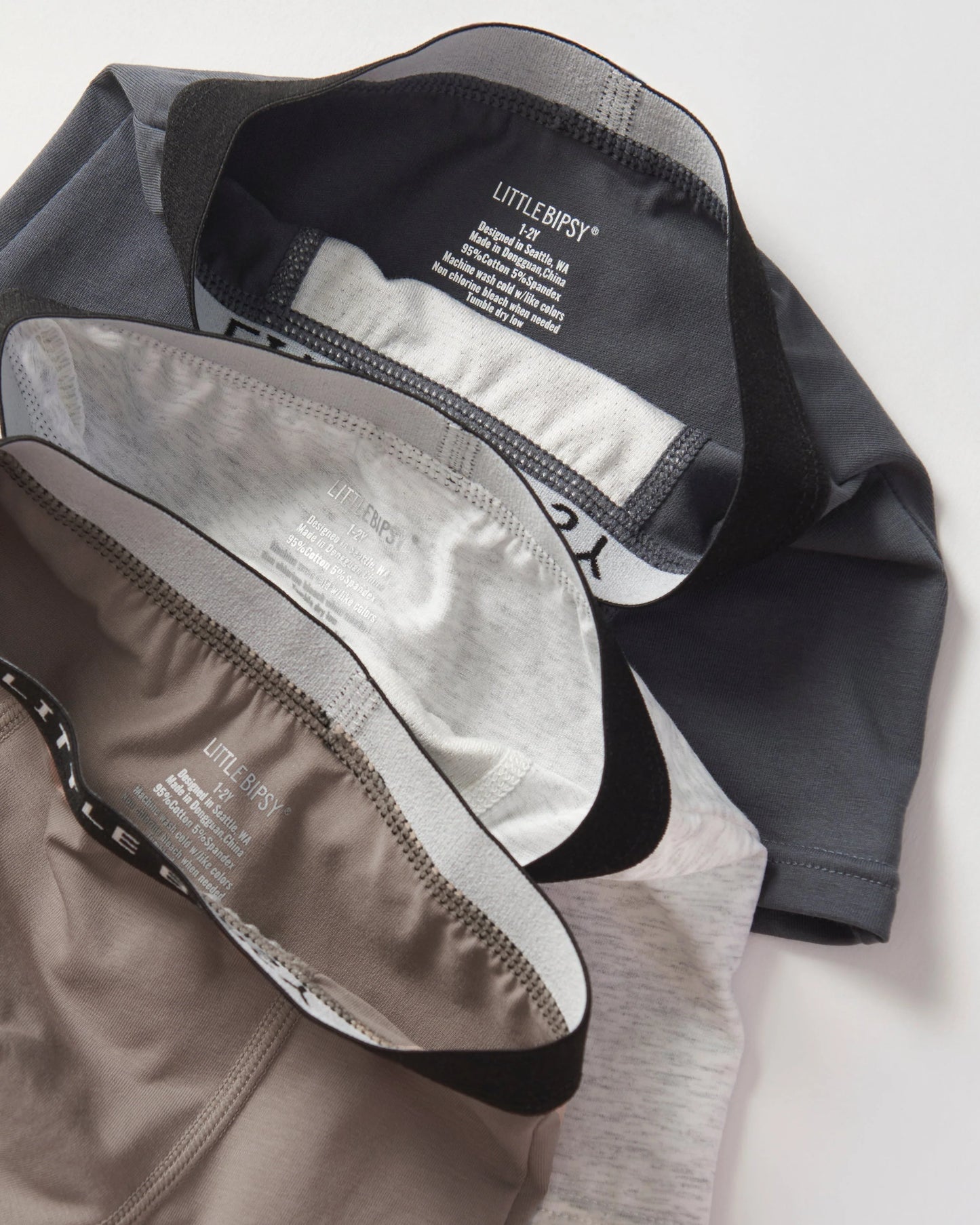 Boxer Brief 3-Pack | Smoke, Light Heather Grey, Mushroom