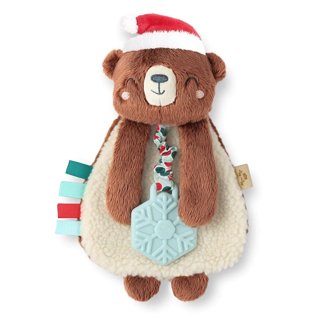 Holiday Itzy Lovey™ Plush + Teether Toy | Bear