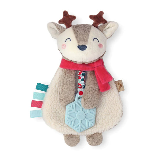 Holiday Itzy Lovey™ Plush + Teether Toy | Reindeer