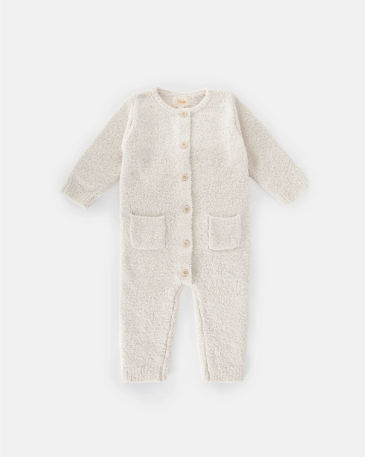 Fuzzy Jumpsuit | Ecru