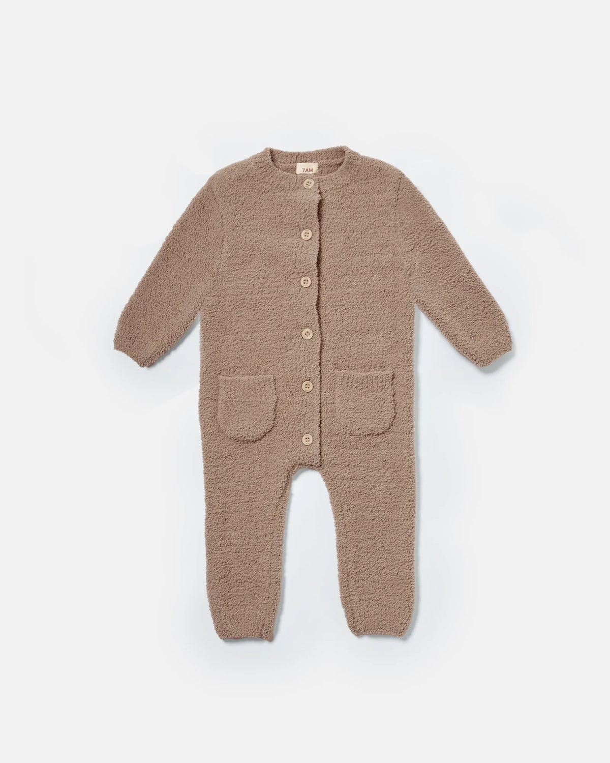 Fuzzy Jumpsuit | Taupe