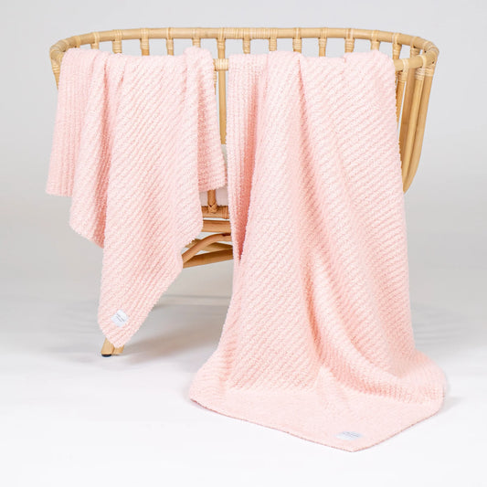 Chenille Blanket | Blush