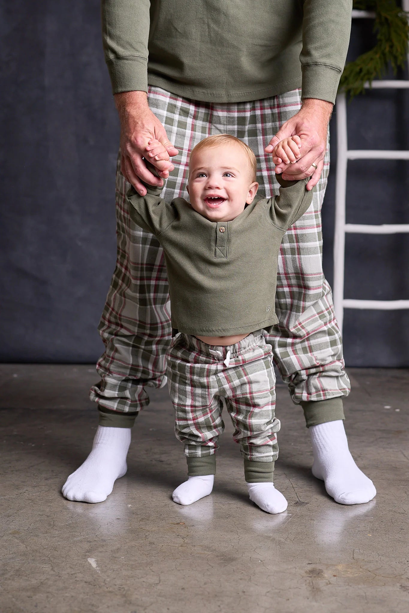 Lounge Jogger | Holiday Plaid