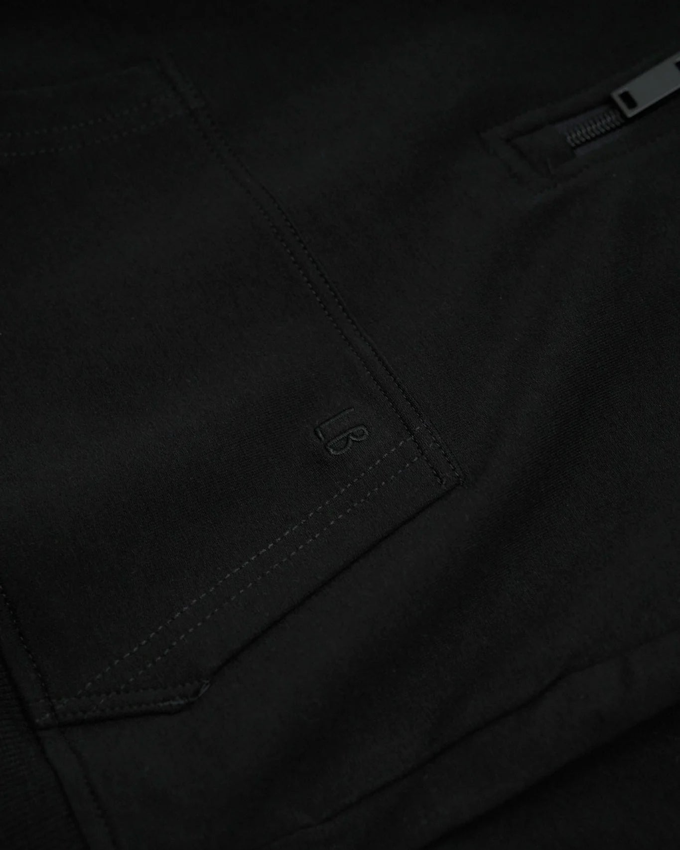 Quarter Zip Pullover | Black