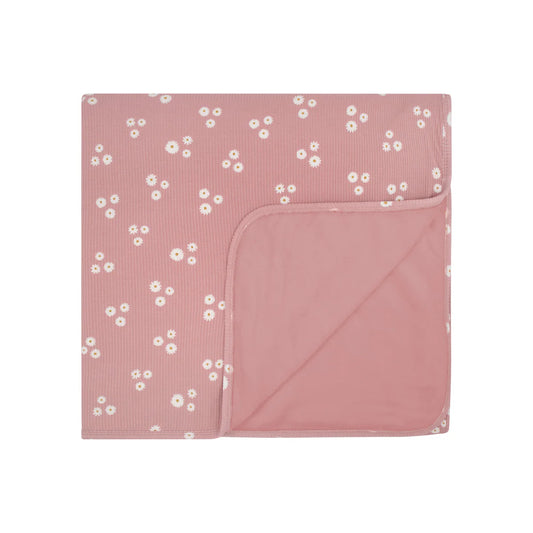 Mauve Blooms | Bamboo Plush Blanket