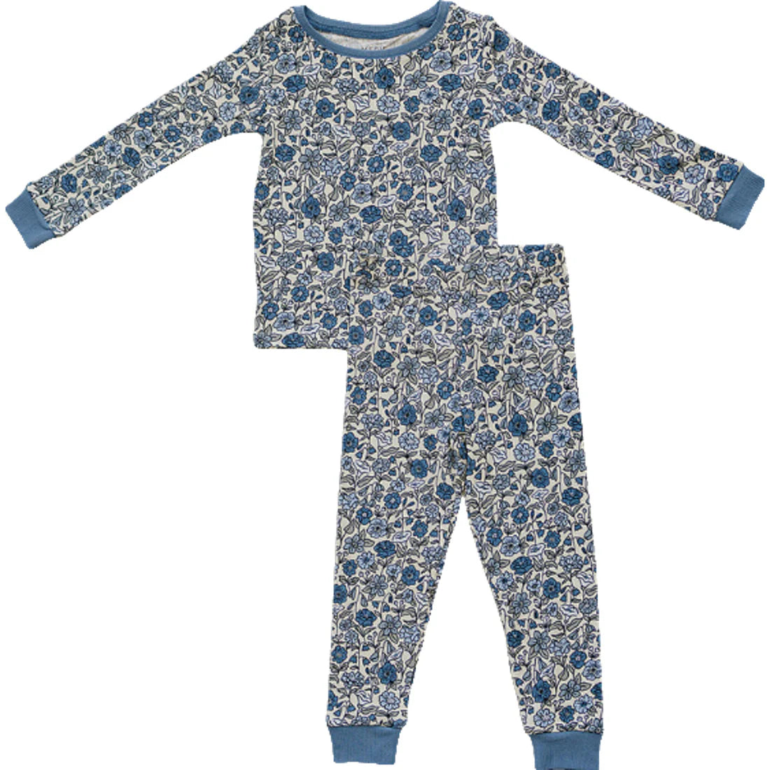Bamboo Pajama Set | Bluebell Pointelle