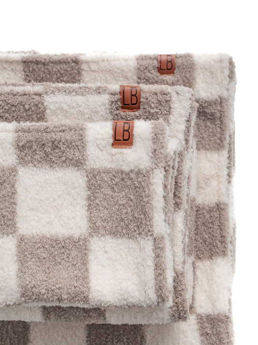 Plush Blanket | Mushroom Check