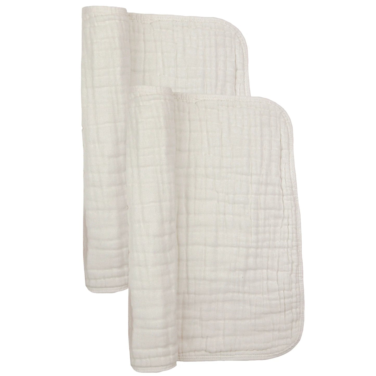 Cloud Muslin Burp Cloth 2 Packs (Multiple Color Options)