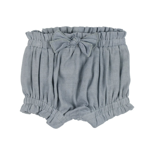 Organic Muslin Ruffle Bloomer | Twilight