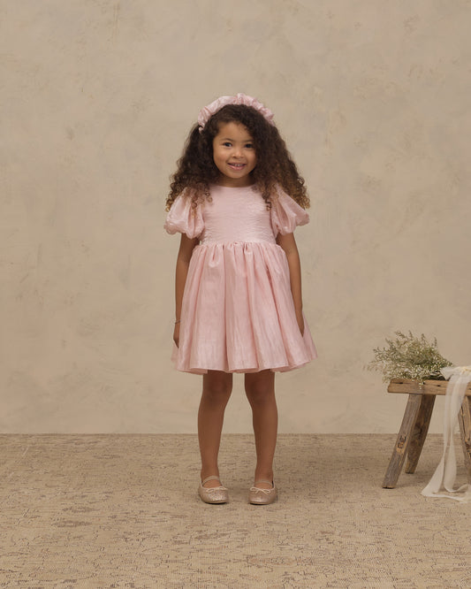 Sofia Dress || Rose Shimmer