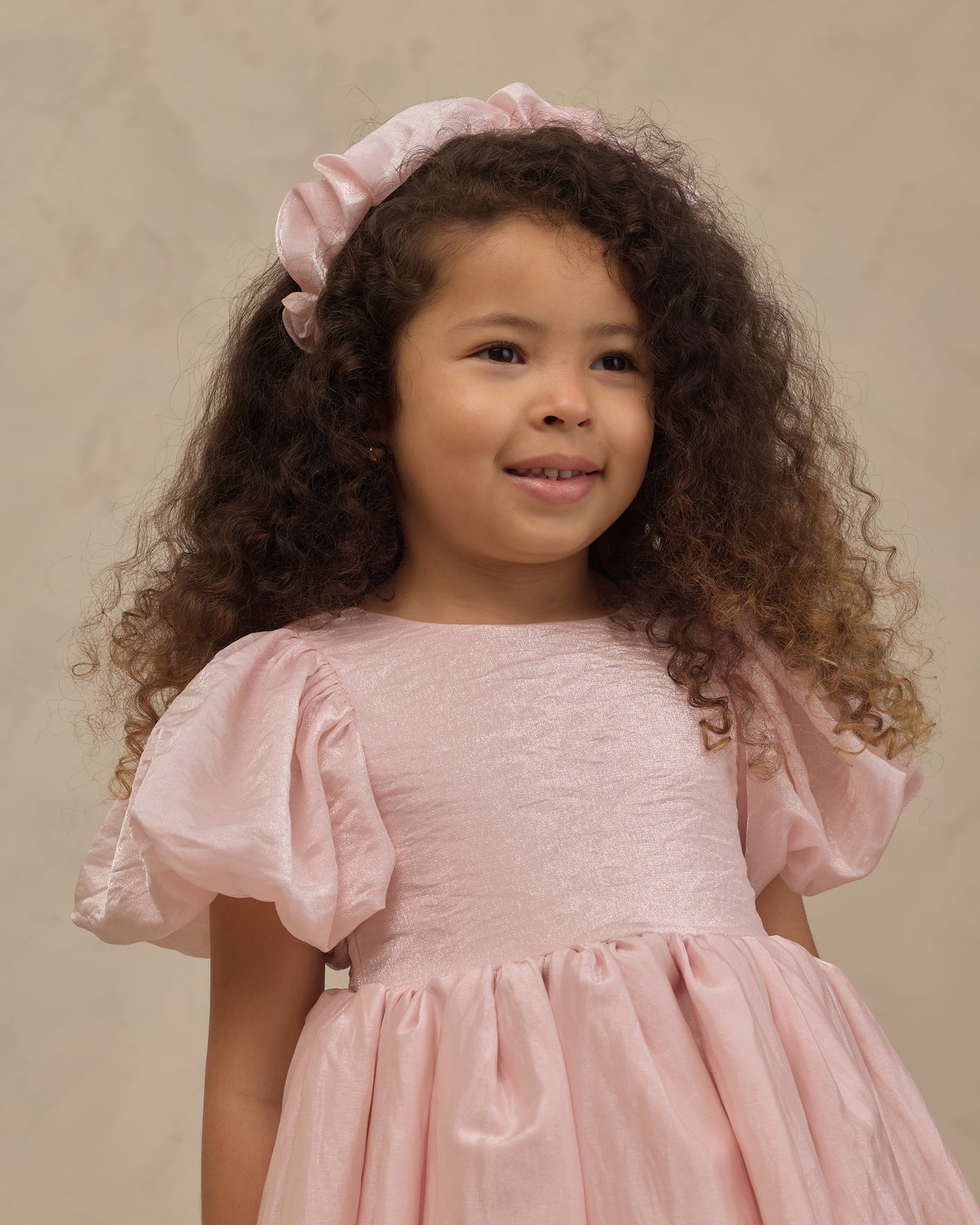 Sofia Dress || Rose Shimmer