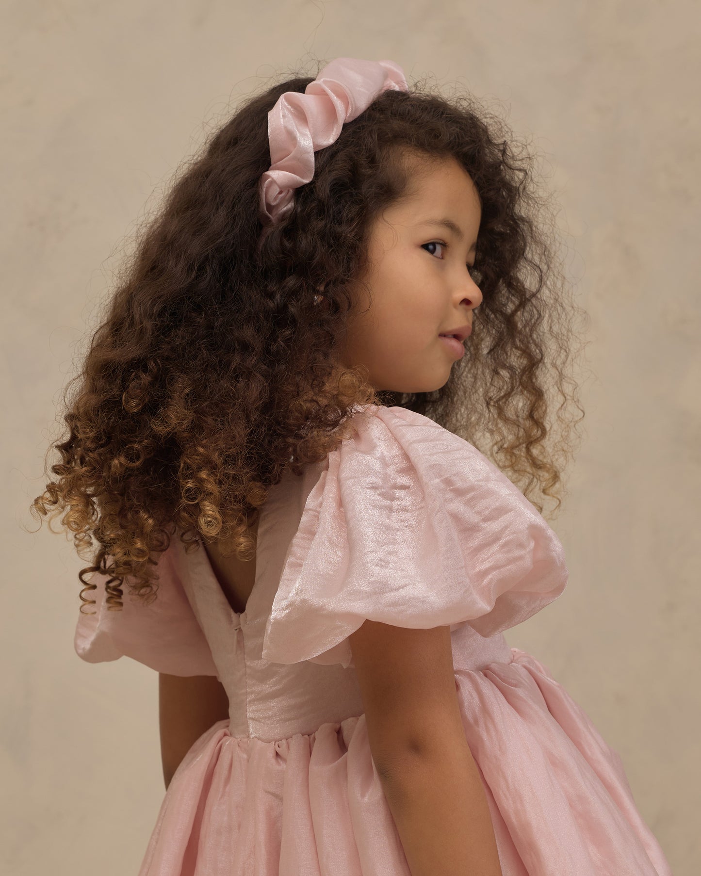 Sofia Dress || Rose Shimmer