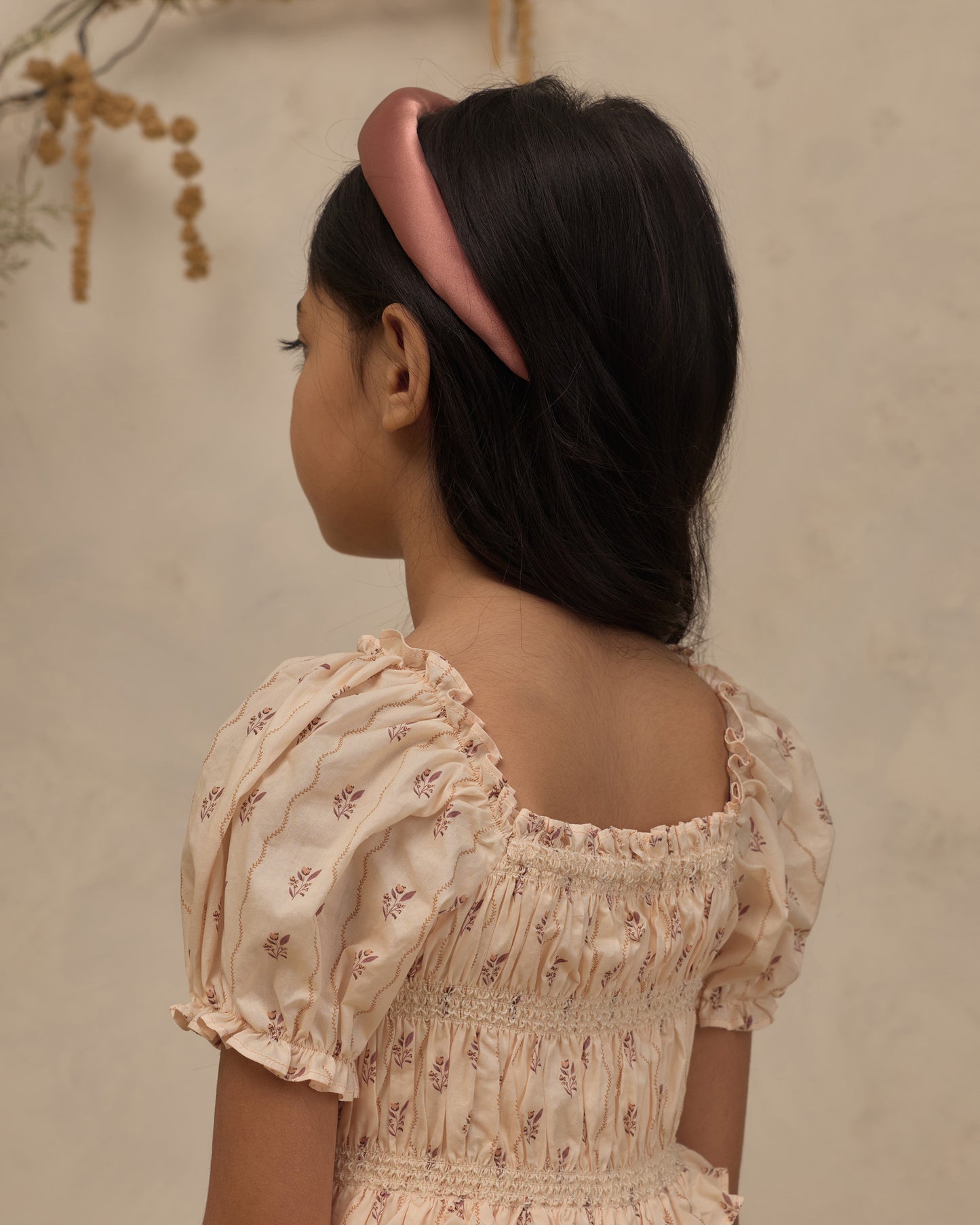 Maggie Dress || Floral Stripe