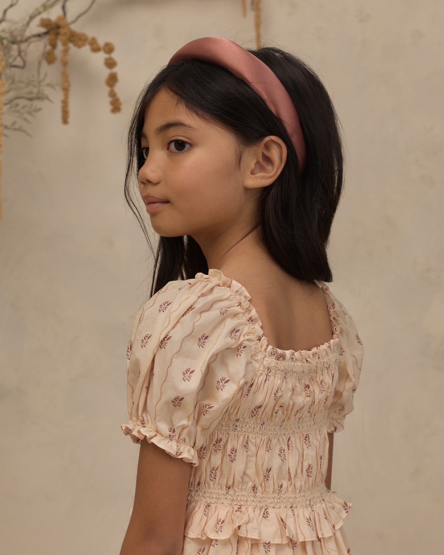 Maggie Dress || Floral Stripe