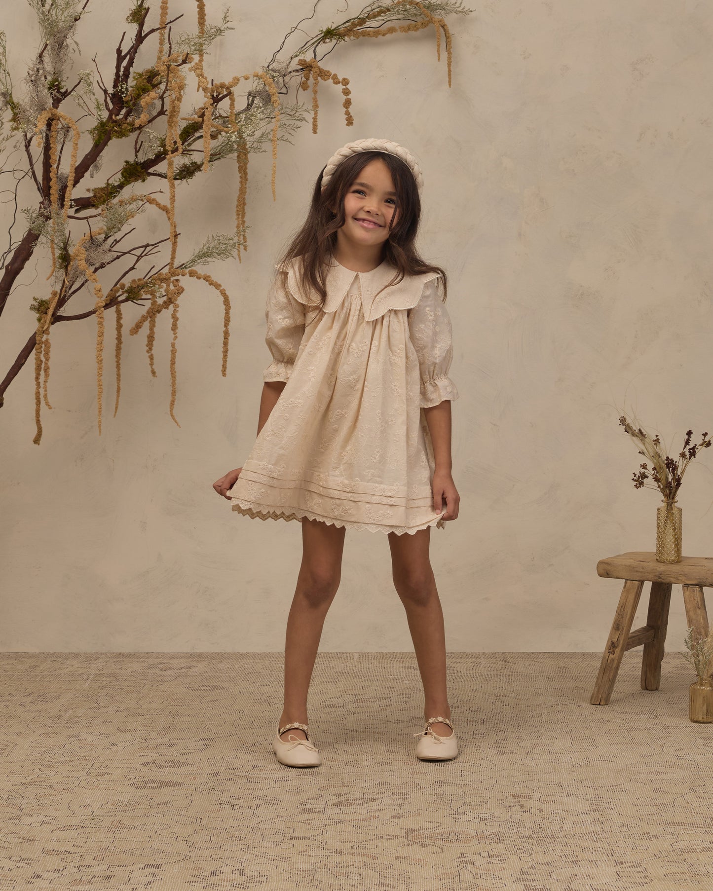 Mabel Dress || Natural