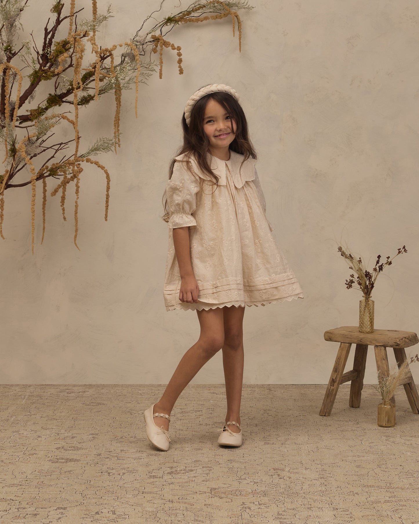 Mabel Dress || Natural