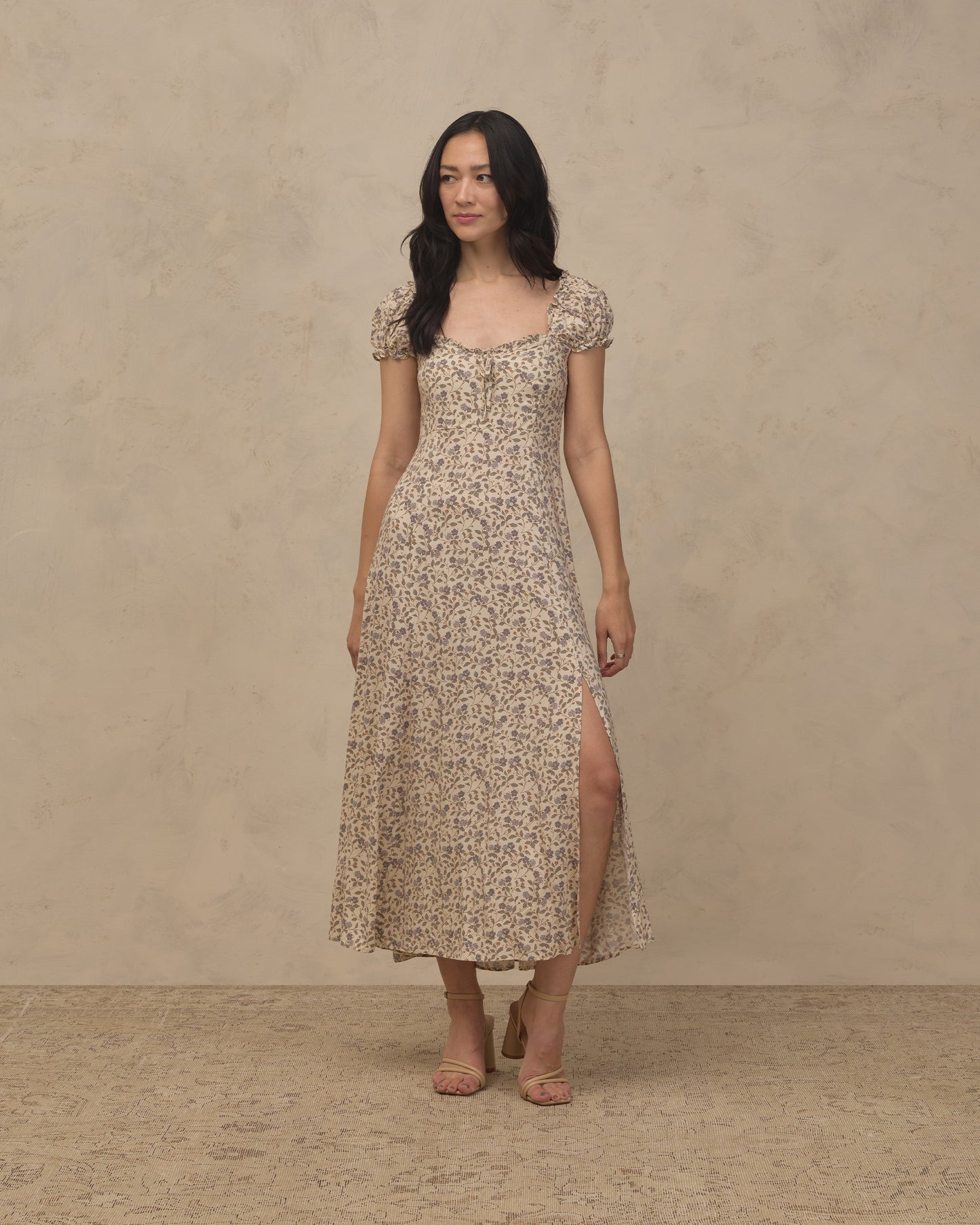 Women's Nancy Dress || Blue Garden