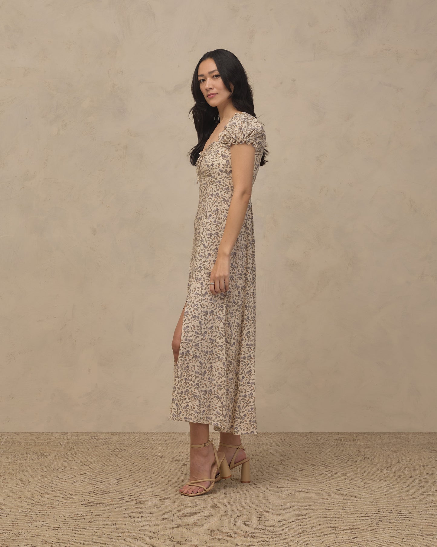 Women's Nancy Dress || Blue Garden