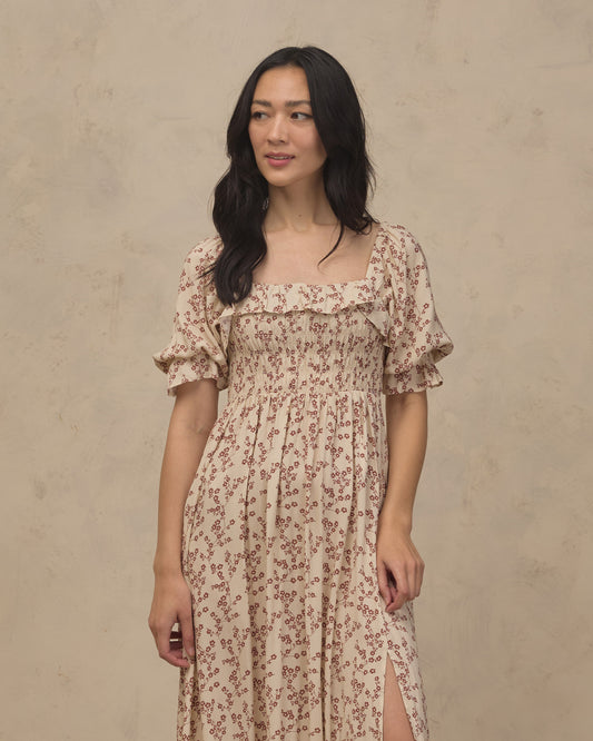 Women's Birdie Dress || Floral Toile