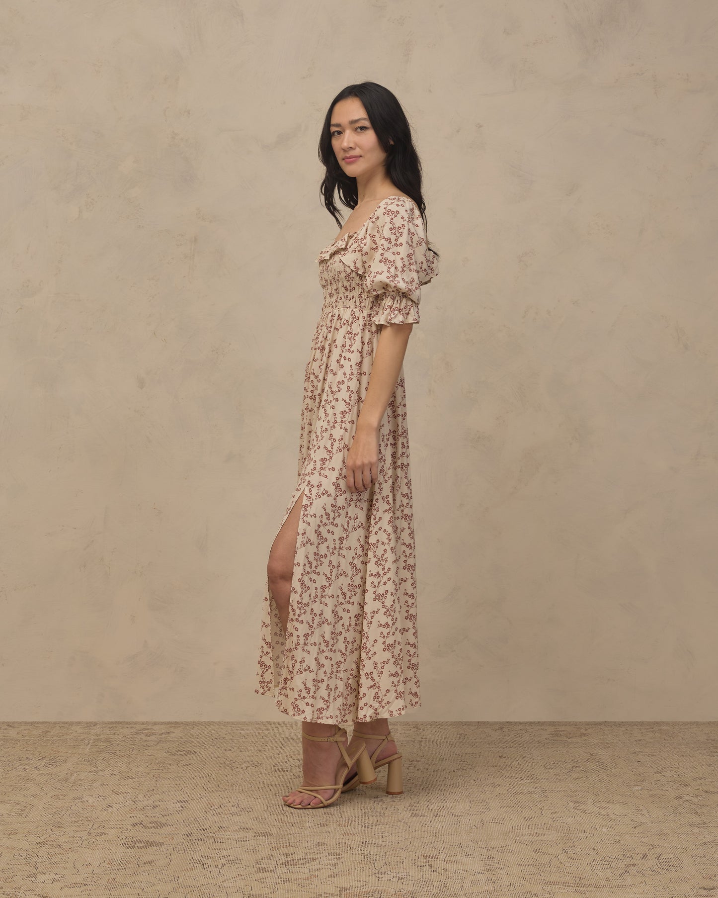 Women's Birdie Dress || Floral Toile