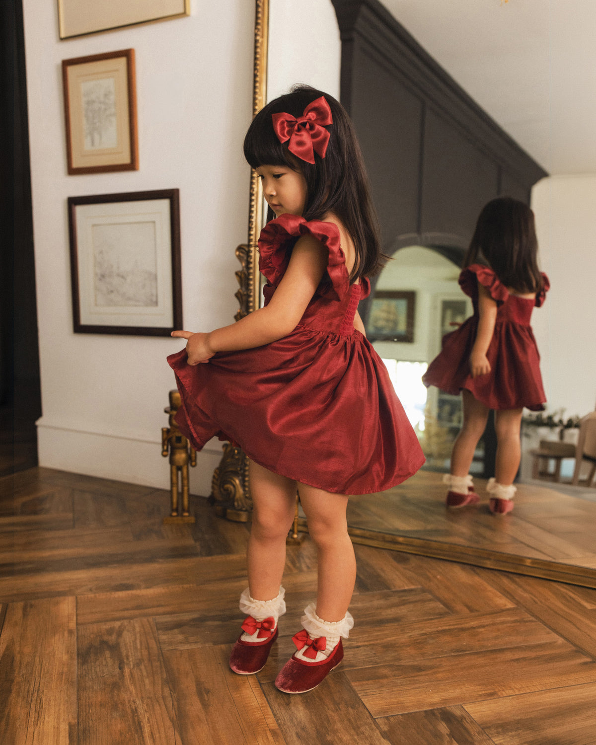 Madeline Dress | Ruby