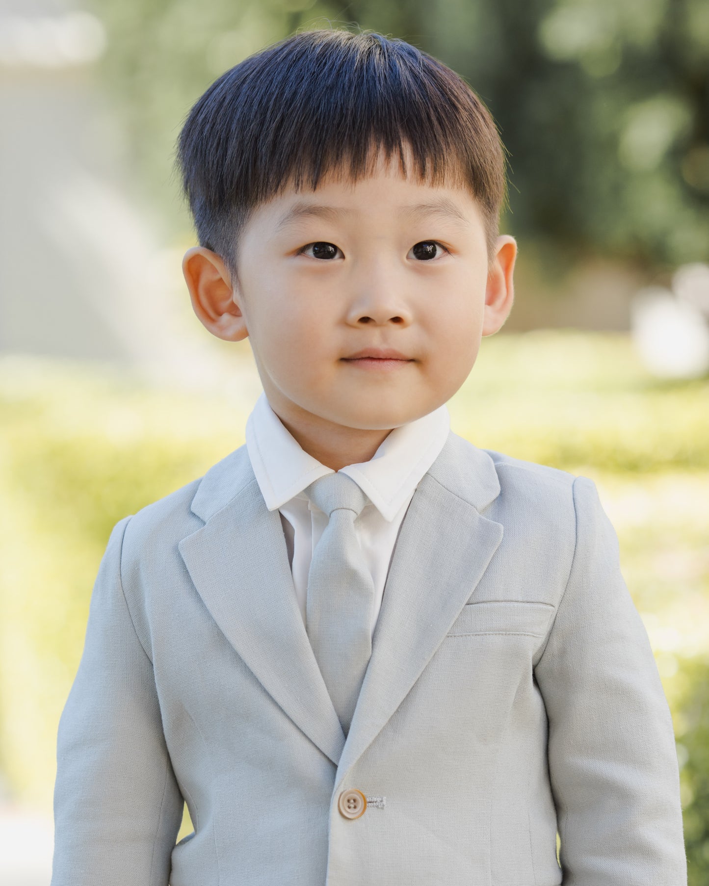 Skinny Tie | Heathered Mist