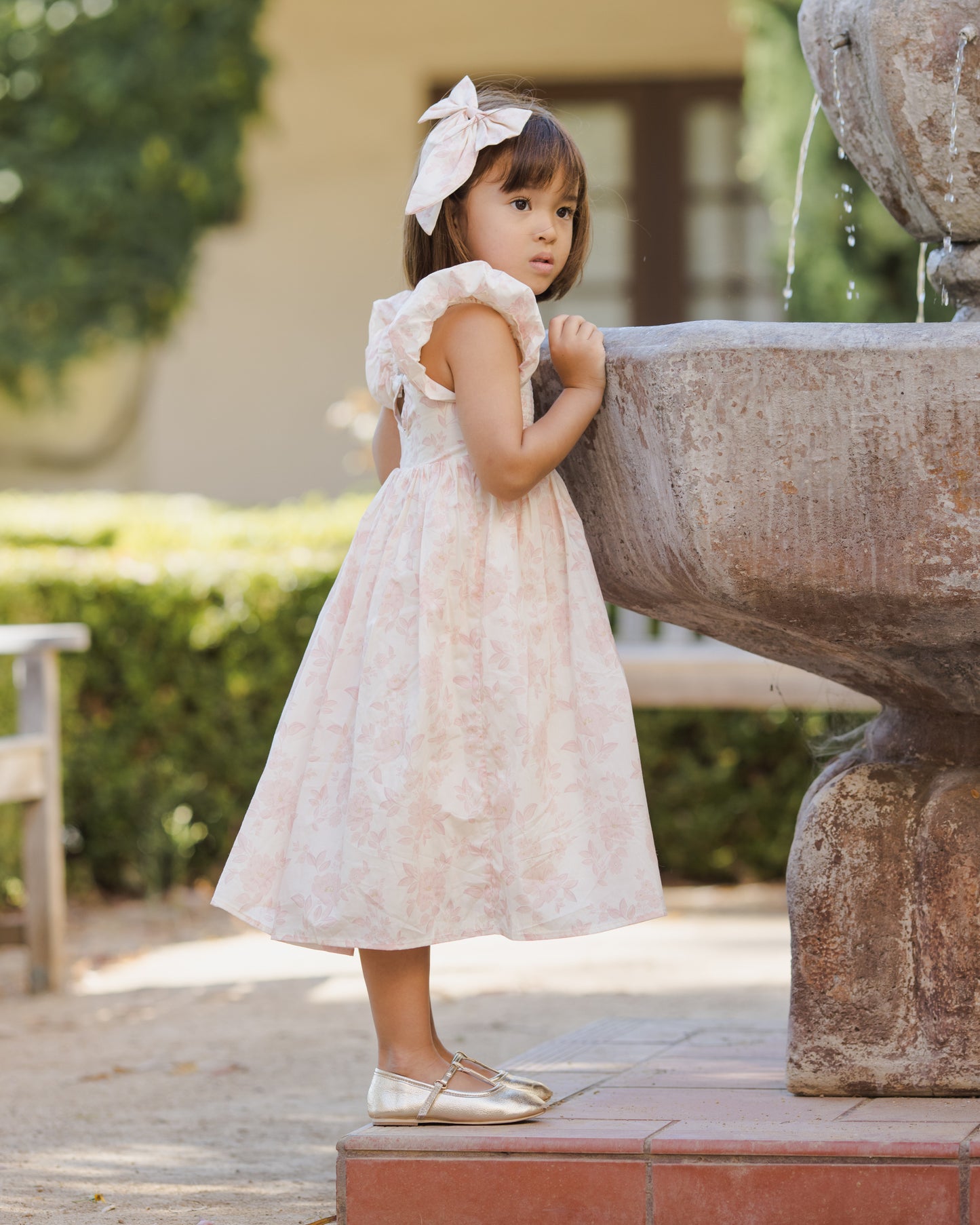 Everly Bow | Blush English