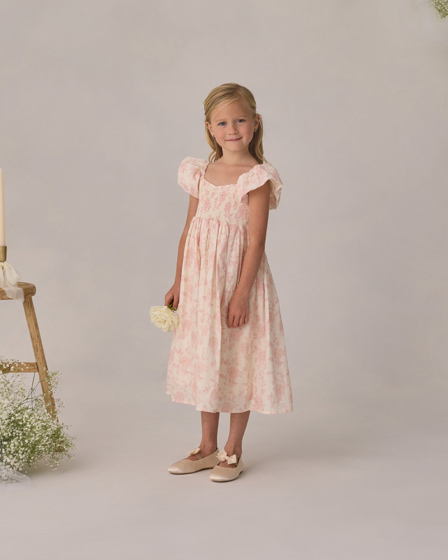 Hazel Dress | Blush English Rose