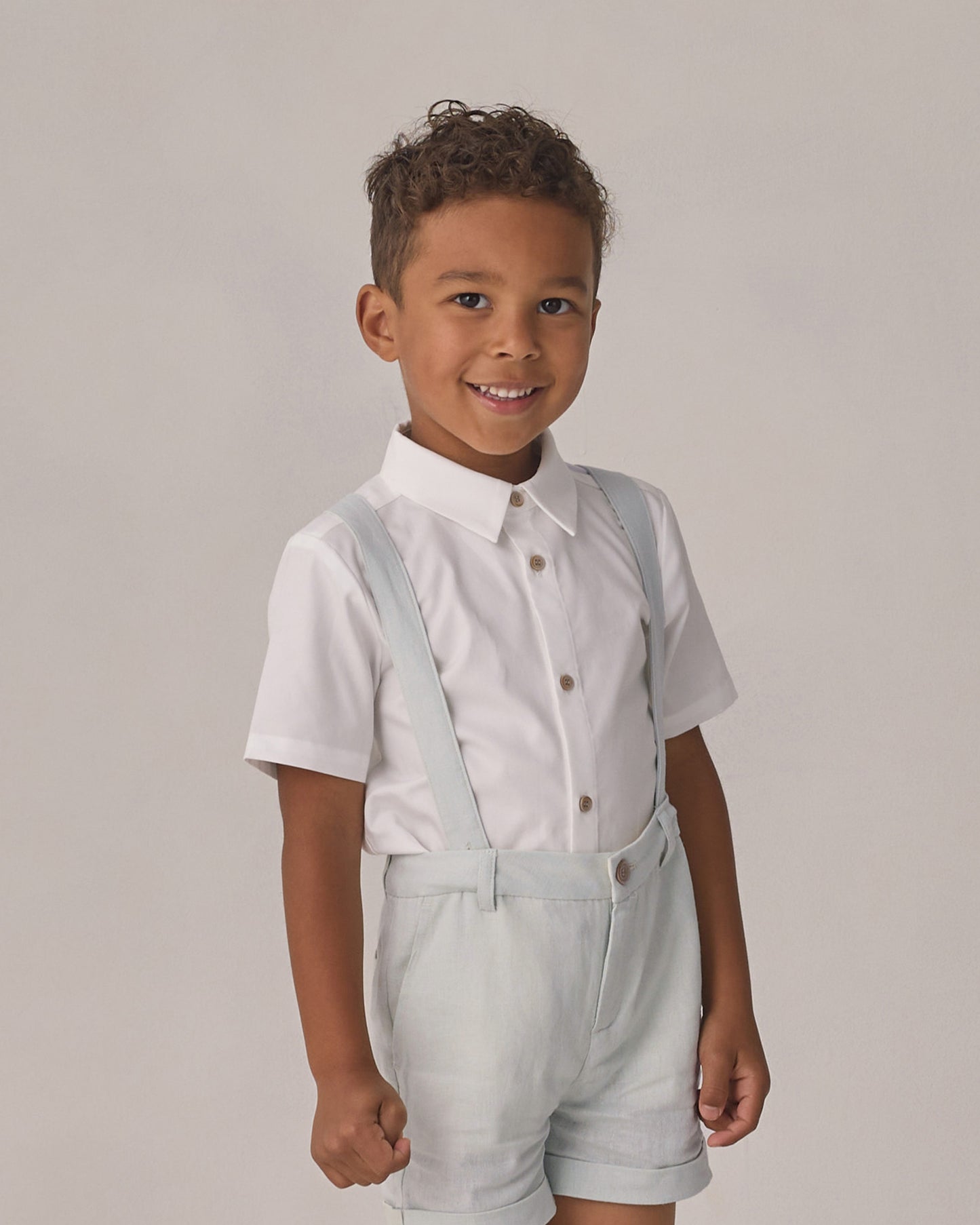 Suspender Short | Mist