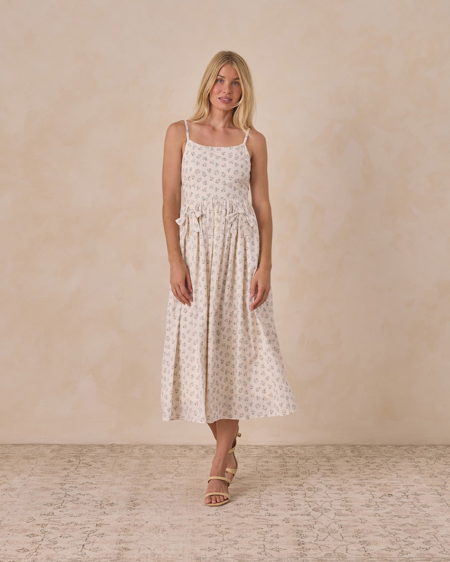 Beatrice Midi Dress || Summer Ditsy