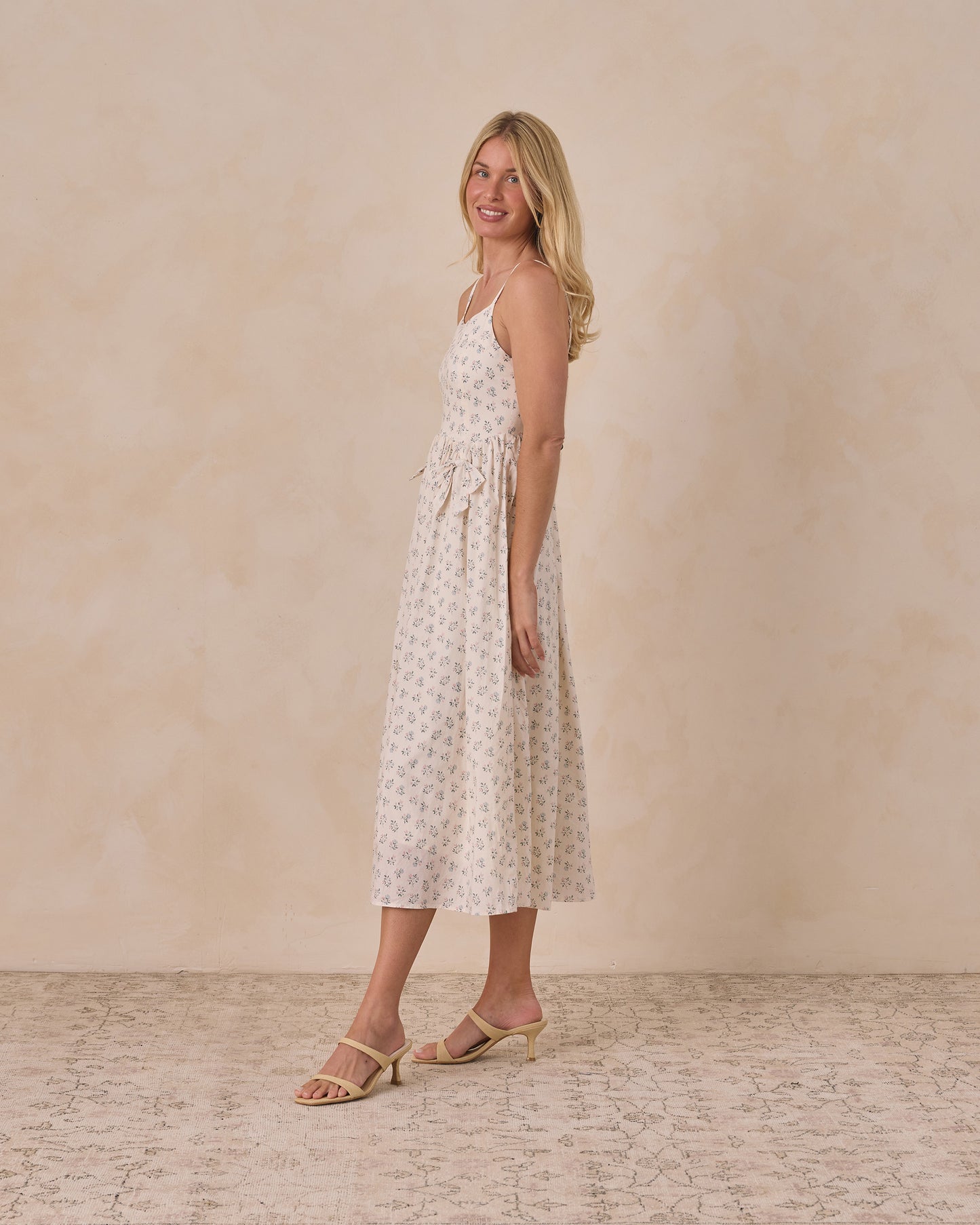 Beatrice Midi Dress || Summer Ditsy